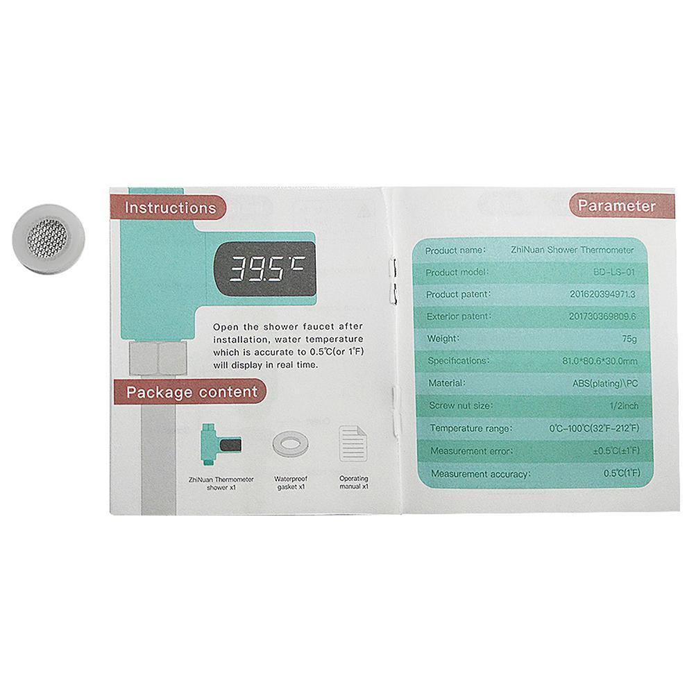 LED Display Water Thermometer